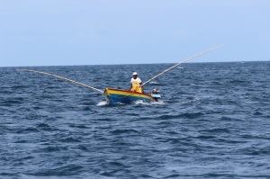 Fisherman between Carriacou and Bequia