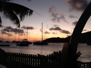 Another beautiful sunset in Bequia